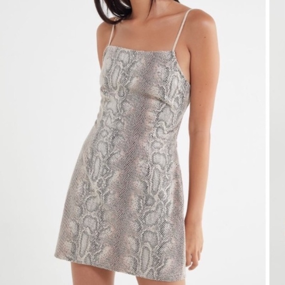 Urban Outfitters Dresses & Skirts - UO Snake Skin Textured Mini Dress